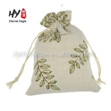 Personnalisé impression sur soie en toile sac cadeau cordon